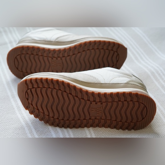 Madewell Kickoff Trainer Women’s Sneakers in Neutral Colorblock Leather - size 6 - Picture 4 of 10